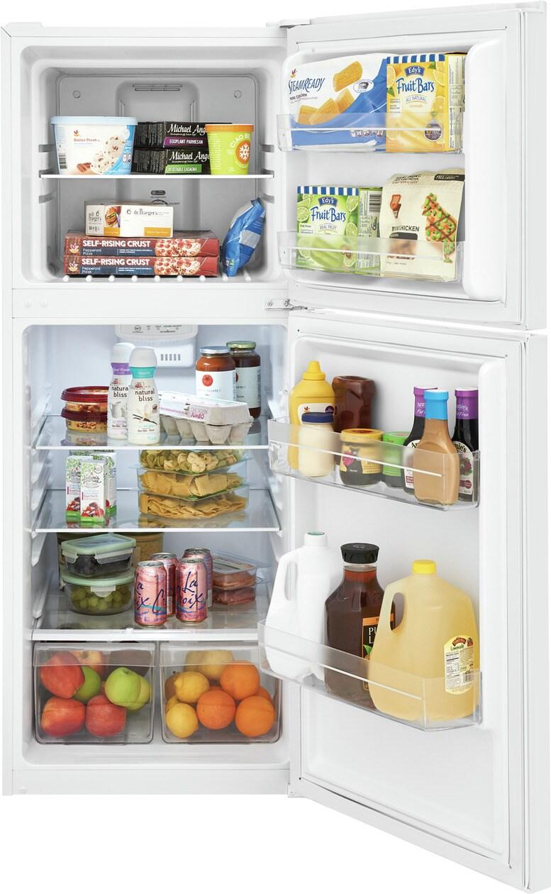 Frigidaire FFET1022UW 10 Cu. Ft. Garage Ready Top Freezer Apartment-Size Refrigerator