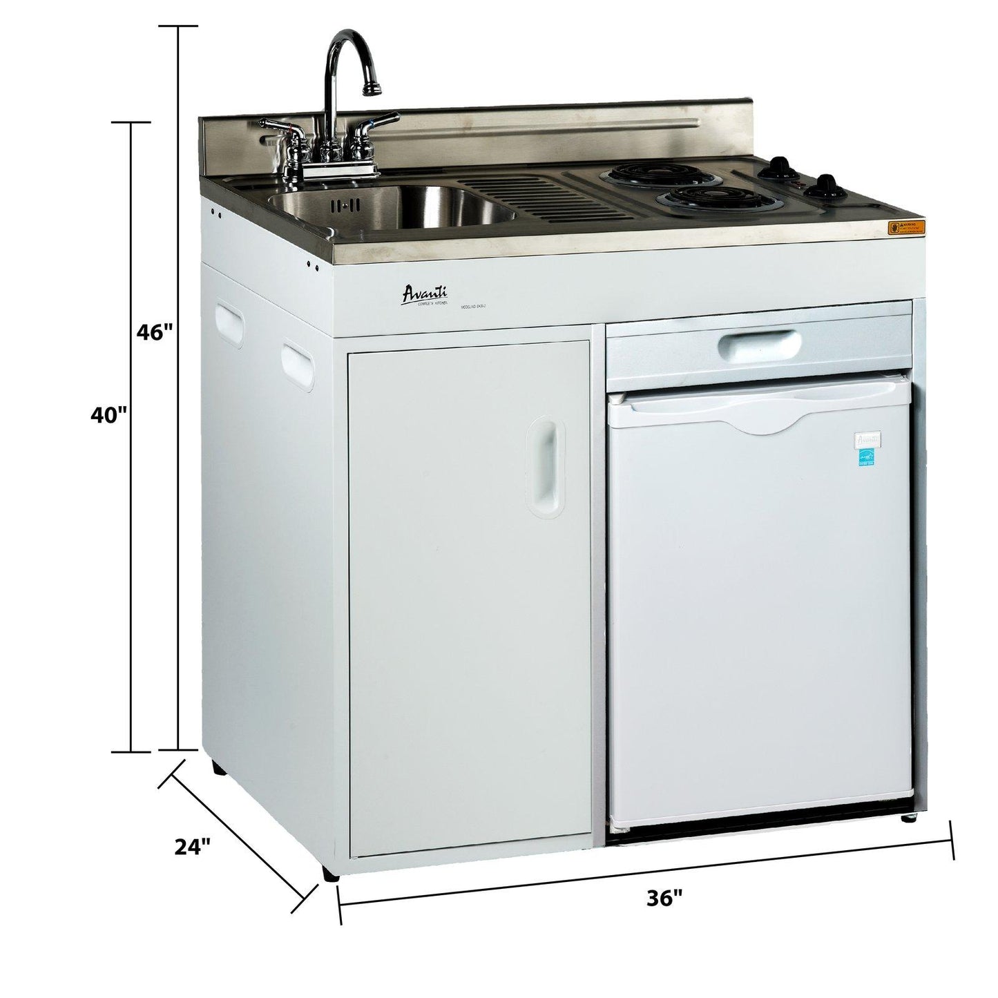 CK3616 Avanti 36" Compact Miniature Kitchen