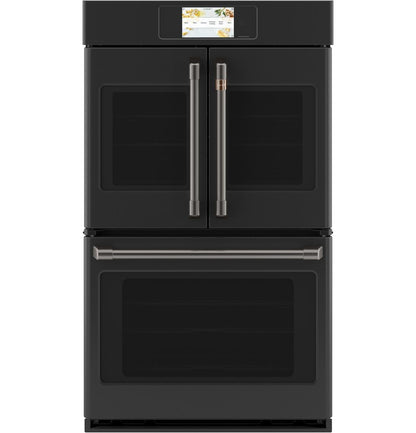 Cafe CTD90FP3ND1 CAF(EBACK)™ Professional Series 30" Smart Built-In Convection French-Door Double Wall Oven