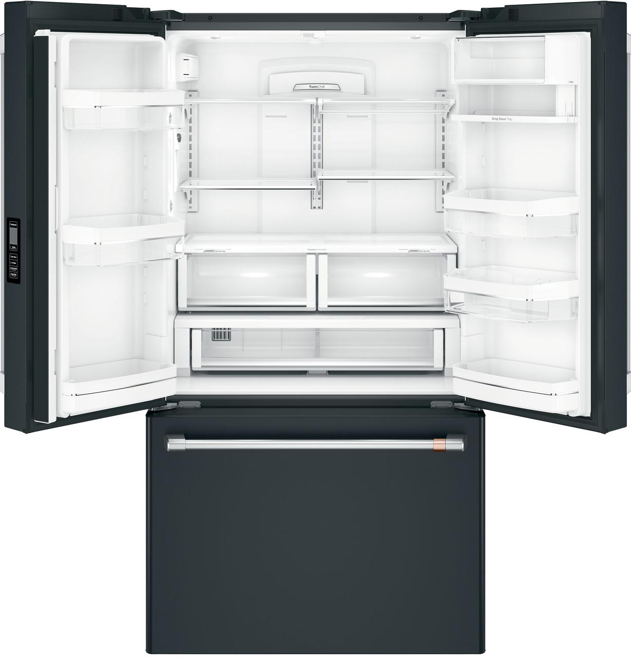 Cafe CWE23SP3MD1 Caf(eback)™ ENERGY STAR® 23.1 Cu. Ft. Smart Counter-Depth French-Door Refrigerator