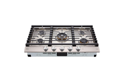 CBGS3628S LG STUDIO 36" UltraHeat™ Gas Cooktop with EasyClean®