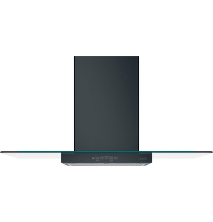 Caf(eback)™ 36" Wall-Mount Glass Canopy Chimney Hood