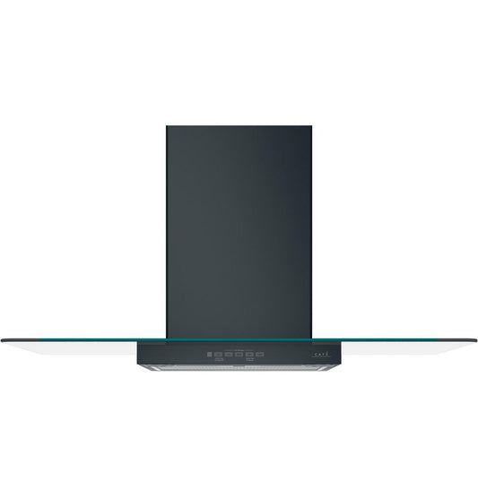 Caf(eback)™ 36" Wall-Mount Glass Canopy Chimney Hood