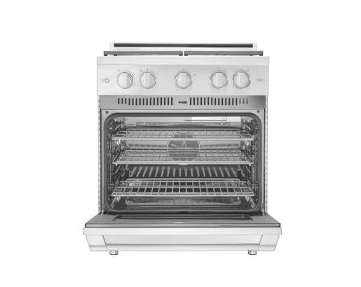 Dacor Gas Pro Range, Silver Stainless Steel, Natural Gas