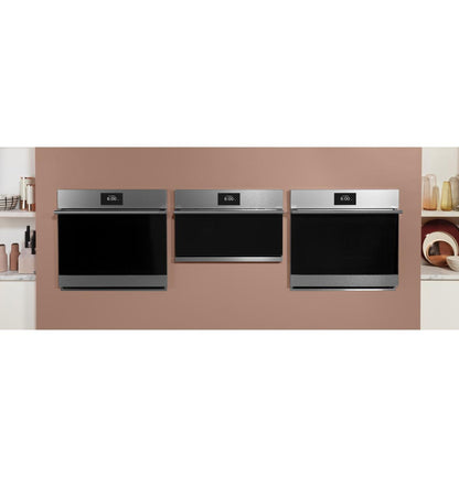 Caf(eback)™ 30" Smart Five in One Wall Oven with 240V Advantium® Technology in Platinum Glass