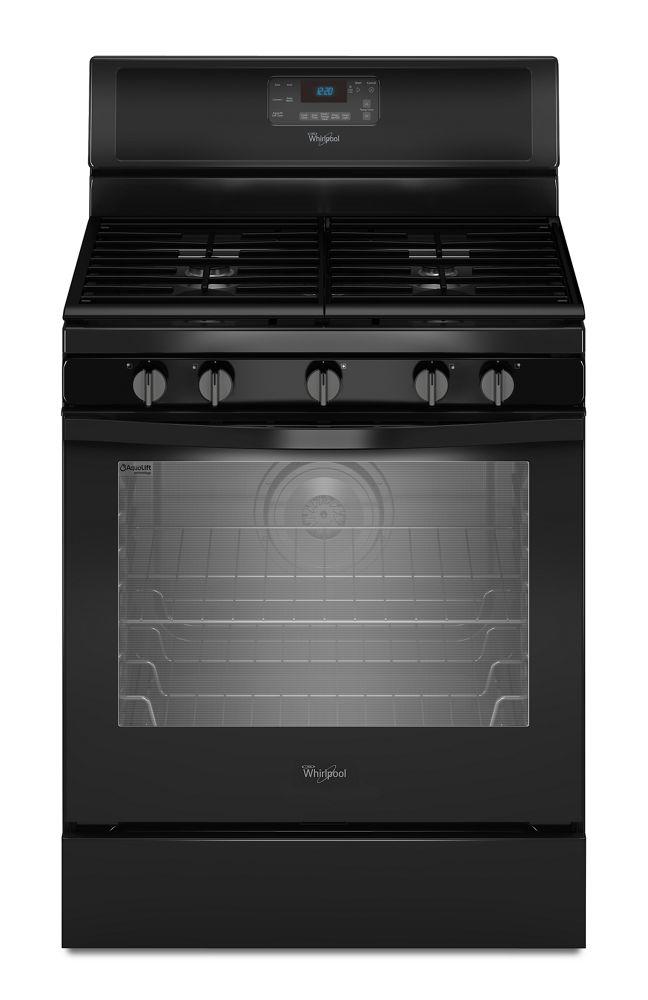 Whirlpool WFG540H0EB 5.8 Cu. Ft. Freestanding Gas Range with Center Burner