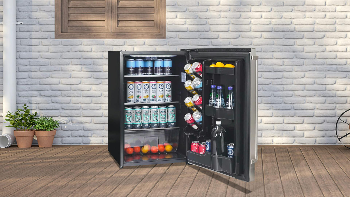 Danby 4.4 cu. ft. Outdoor Fridge in Stainless Steel