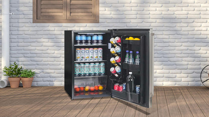 Danby 4.4 cu. ft. Outdoor Fridge in Stainless Steel