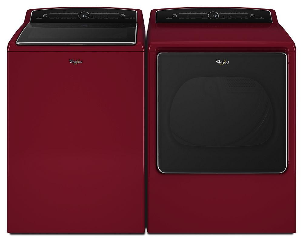 Whirlpool WED8500DR 8.8 Cu. Ft. Front Load HE Electric Steam Dryer with Intuitive Touch Controls with Memory