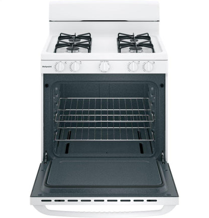 RGBS300DMWW Hotpoint® 30" Free-Standing Gas Range