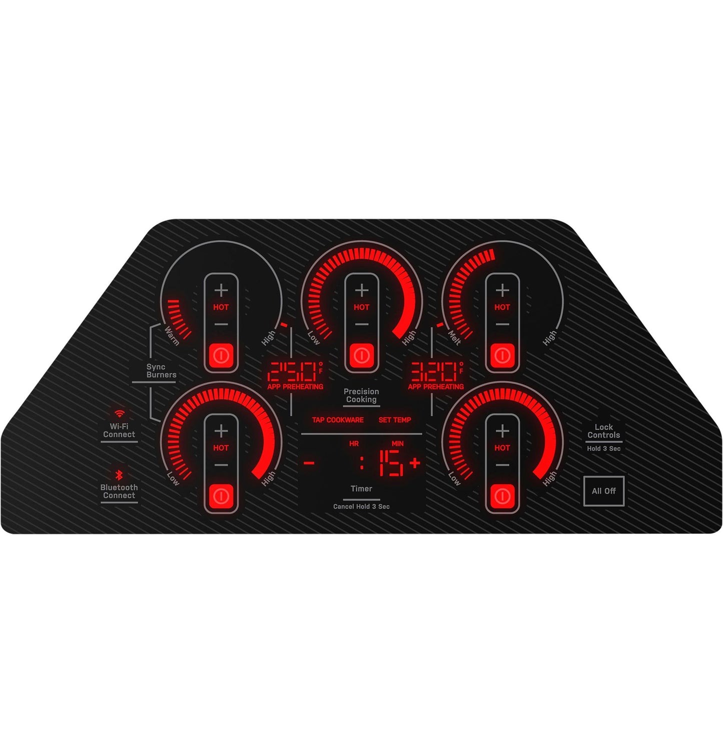PHP9036DTBB GE Profile™ ENERGY STAR® 36" Built-In Touch Control Induction Cooktop