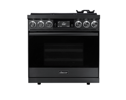 Dacor DOP36M86DLM 36" Range, Graphite Stainless Steel, Natural Gas