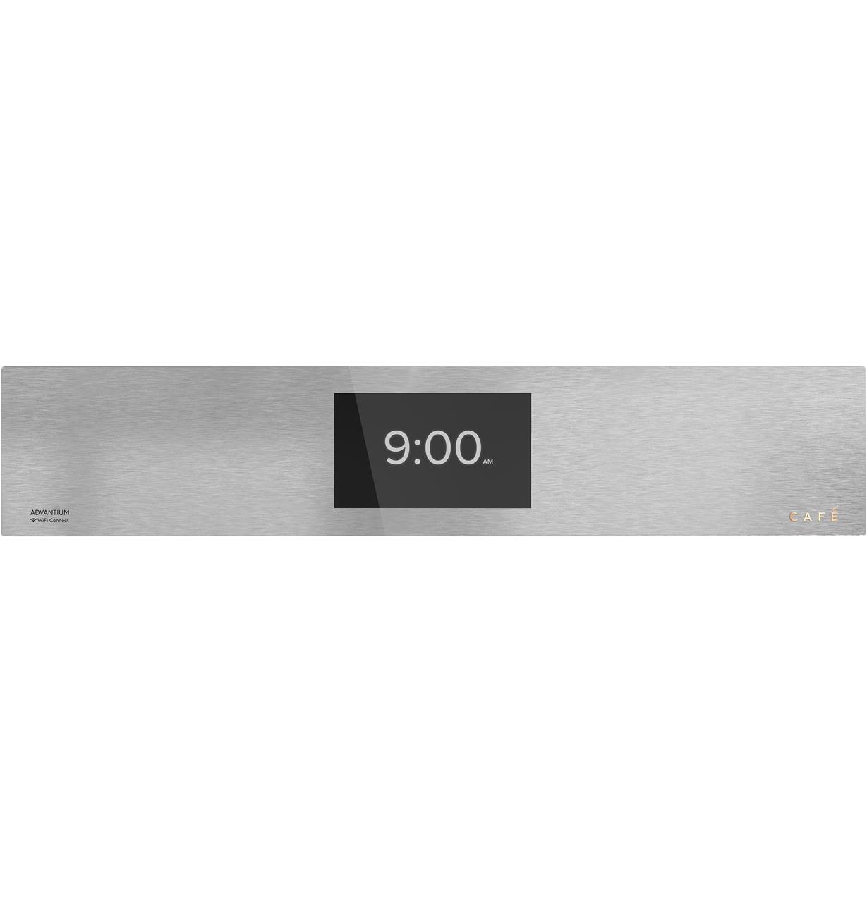 Cafe CSB912M2NS5 CAF(EBACK)™ 27" Smart Five in One Oven with 120V Advantium® Technology in Platinum Glass