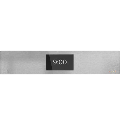 Cafe CSB912M2NS5 CAF(EBACK)™ 27" Smart Five in One Oven with 120V Advantium® Technology in Platinum Glass