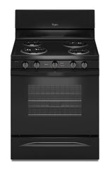 Whirlpool WFC340S0EB 4.8 Cu. Ft. Freestanding Electric Range with High-Heat Self-Cleaning System