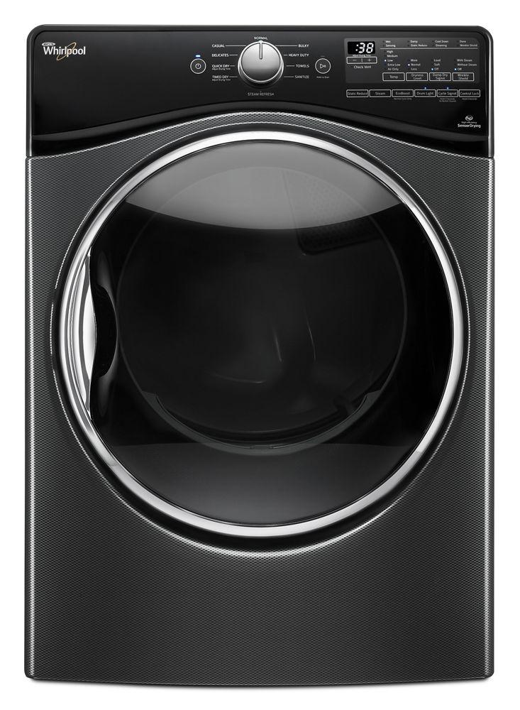 Whirlpool WGD92HEFBD 7.4 Cu. Ft. Front Load Gas Dryer with Advanced Moisture Sensing