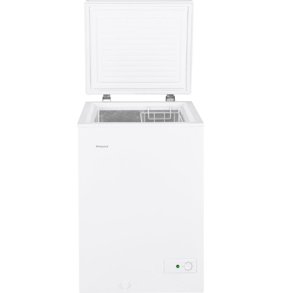 HCM4SMWW Hotpoint® 3.6 Cu. Ft. Manual Defrost Chest Freezer