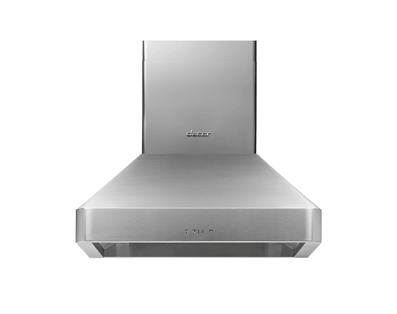 Dacor DHW301 30" Chimney Wall Hood, Silver Stainless Steel