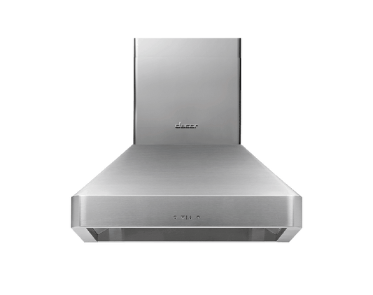 Dacor DHW301 30" Chimney Wall Hood, Silver Stainless Steel