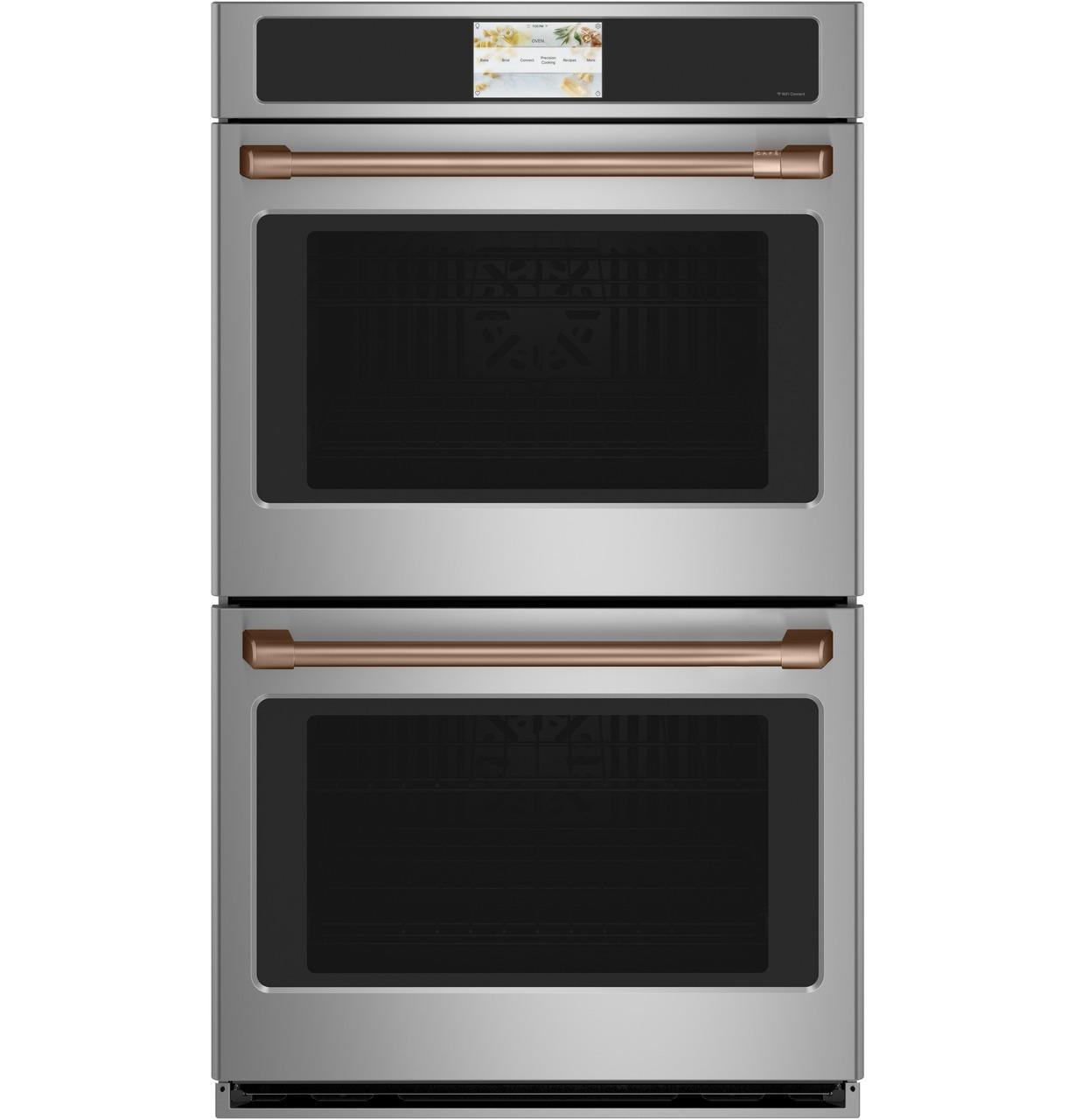 Cafe CKD70DP2NS1 CAF(EBACK)™ 27" Smart Double Wall Oven with Convection