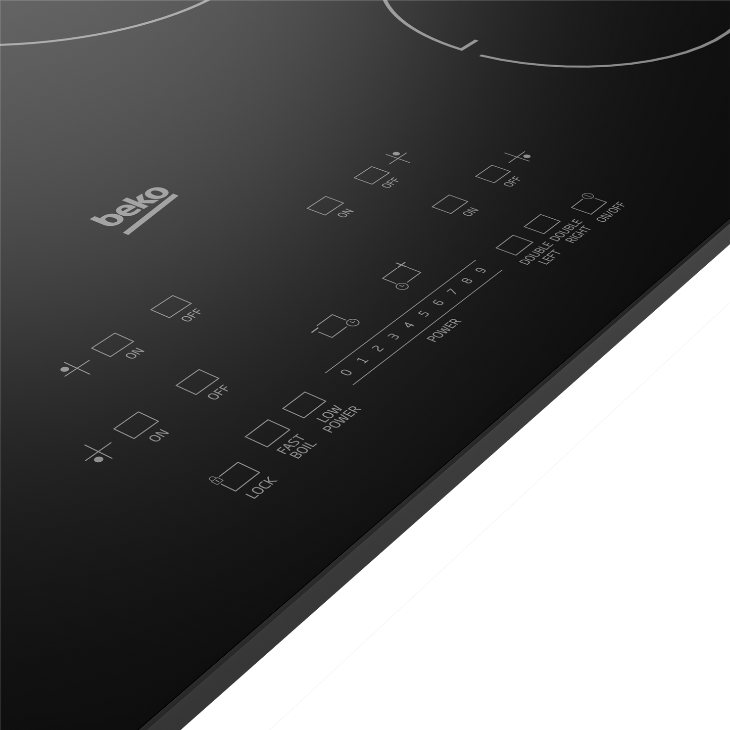 Beko ECTM30102 30" Built-In Electric Cooktop with 4 Burners and Touch Control