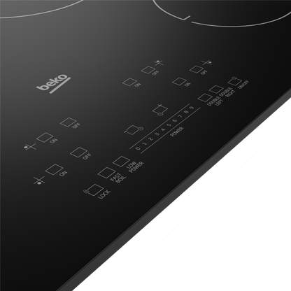 Beko ECTM30102 30" Built-In Electric Cooktop with 4 Burners and Touch Control