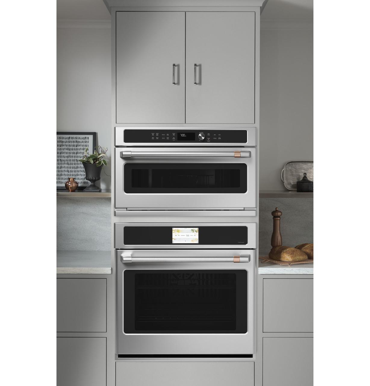 Cafe CTS70DP2NS1 CAF(EBACK)™ 30" Smart Single Wall Oven with Convection