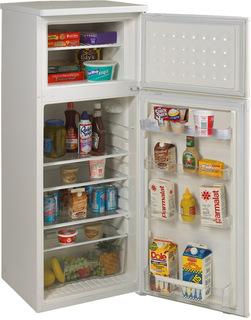 Model RA754WT - 7.5 CF Two Door Apartment Size Refrigerator - White