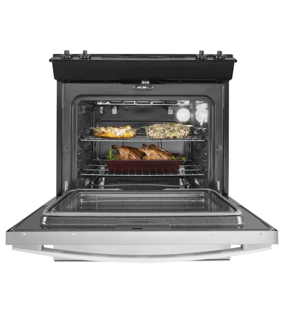 Whirlpool GY397LXUB 30-inch Self-Cleaning Slide-In Electric Range