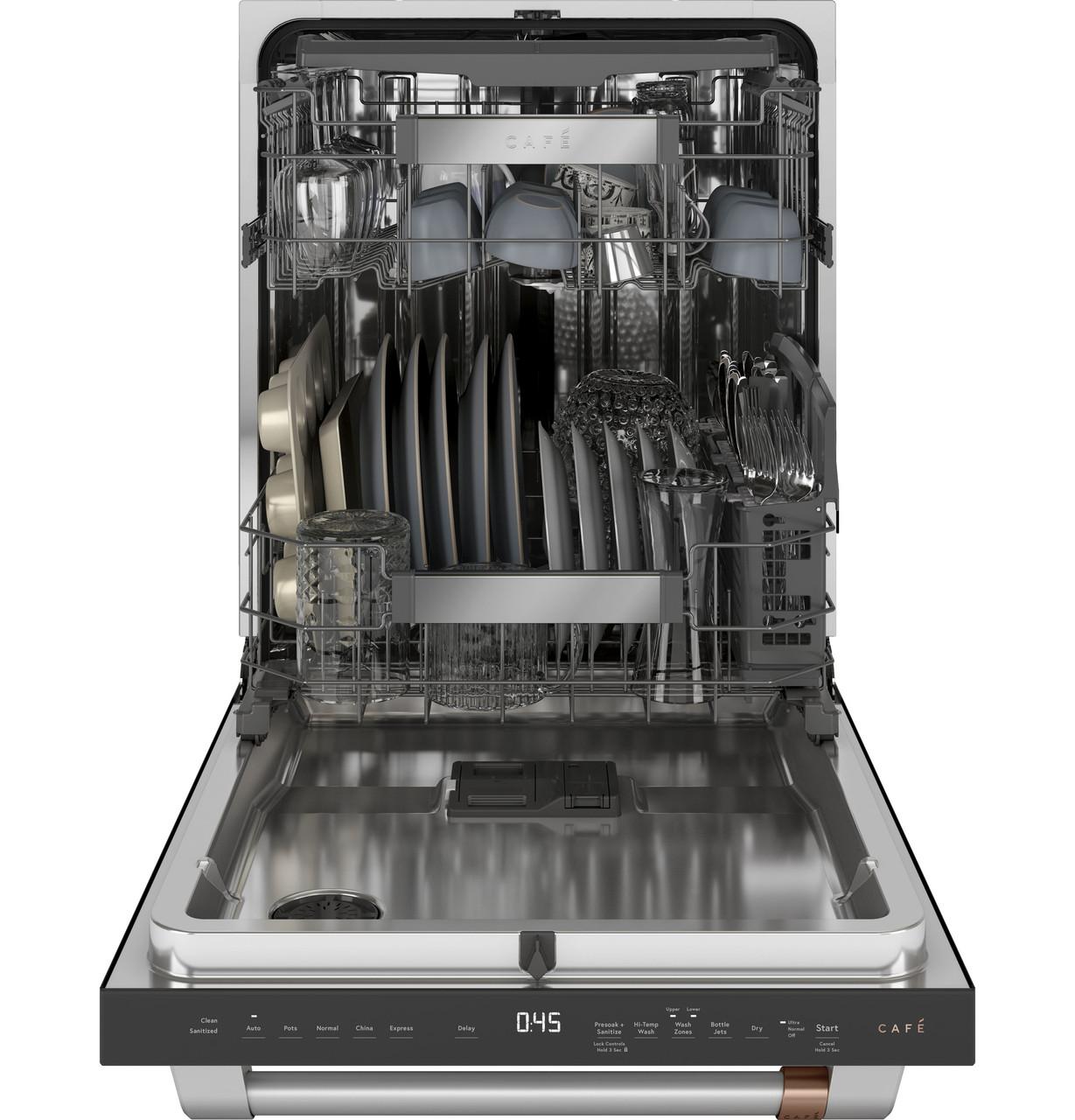 Cafe Caf(eback)™ ENERGY STAR® Stainless Steel Interior Dishwasher with Sanitize and Ultra Wash