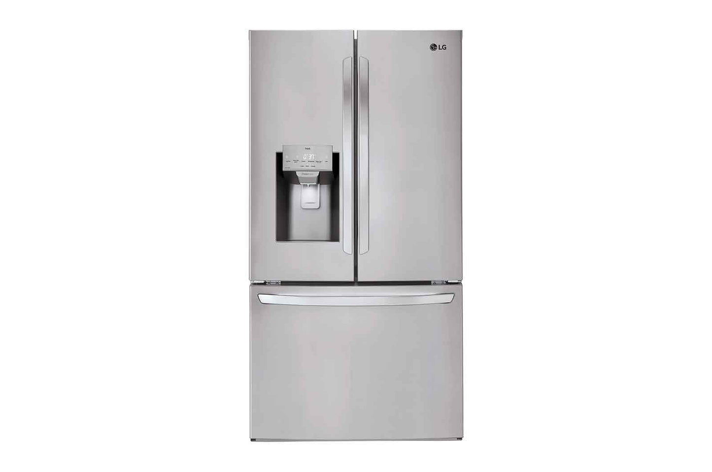 Lg LRFS28XBS 28 cu. ft. 3 Door French Door, Standard Depth, Ice and Water with Single Ice Maker