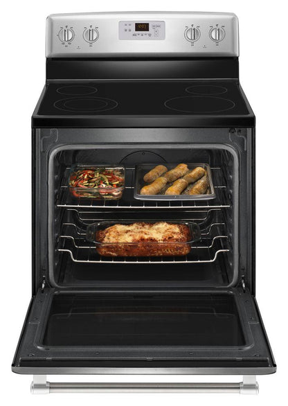 Maytag MER8600DE 30-inch Wide Electric Range with Precision Cooking System - 6.2 cu. ft.