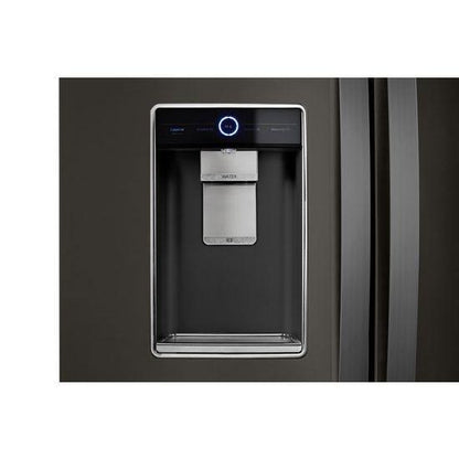 WRF974CIHV Whirlpool® 36-inch Wide Counter Depth French Door-within-Door Refrigerator - 24 cu. ft. - Black Stainless