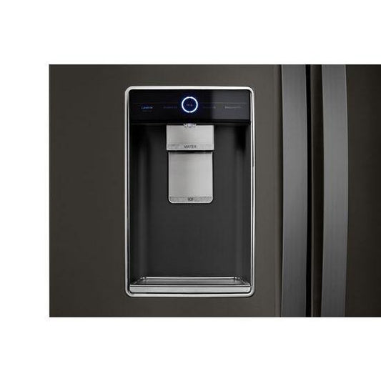 WRF974CIHV Whirlpool® 36-inch Wide Counter Depth French Door-within-Door Refrigerator - 24 cu. ft. - Black Stainless