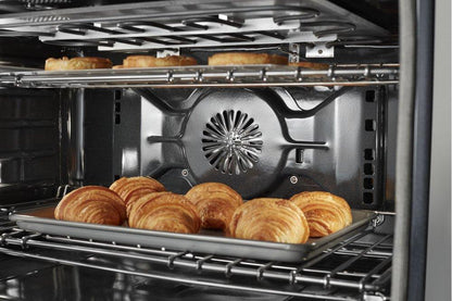 Kitchenaid KDRS467VMB Limited Edition KitchenAid® 36'' 6-Burner Dual Fuel Freestanding Range, Commercial-Style - Misty Blue