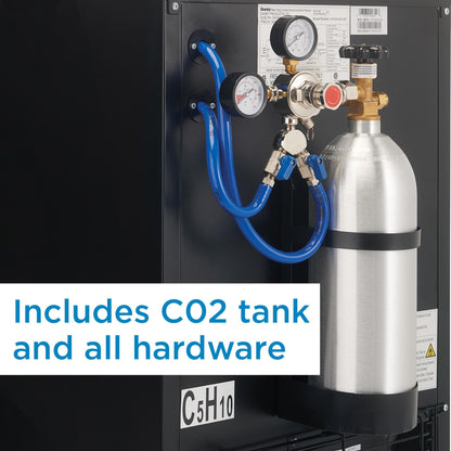 DKC054A1BSL2DB Danby 5.4 cu. ft. Dual-Tap Keg Cooler in Stainless Steel Look