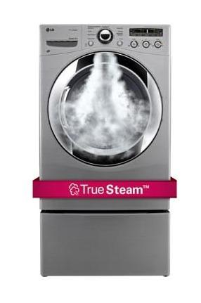 Lg 7.3 cu. ft. Ultra Large Capacity SteamDryer™ with Sensor Dry