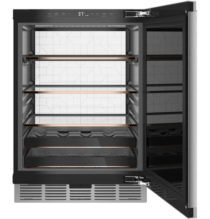 Cafe CCR06BM2PS5 CAF(EBACK)™ Beverage Center in Platinum Glass
