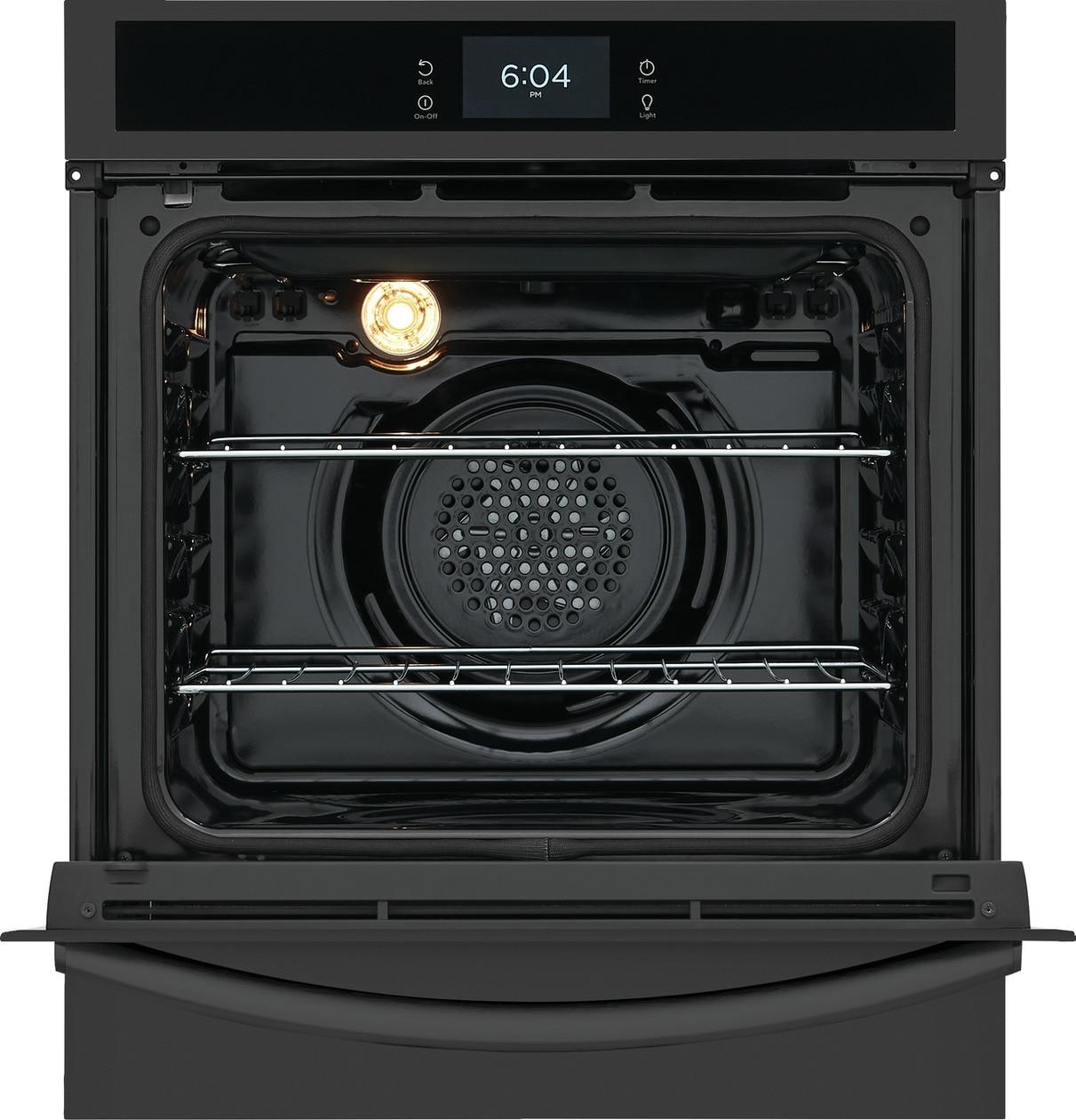 Frigidaire GCWS2438AB 24" Single Electric Wall Oven with Air Fry