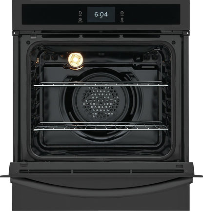 Frigidaire GCWS2438AB 24" Single Electric Wall Oven with Air Fry