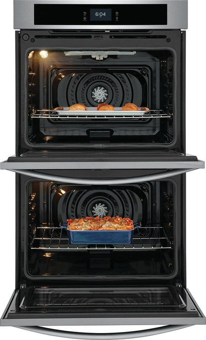 Frigidaire FCWD3027AS 30" Double Electric Wall Oven with Fan Convection