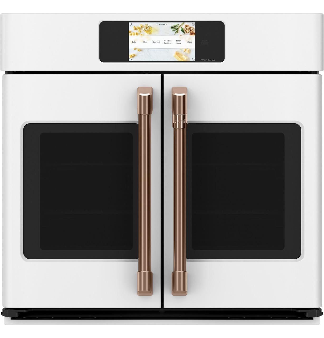 Cafe CTS90FP4NW2 CAF(EBACK)™ Professional Series 30" Smart Built-In Convection French-Door Single Wall Oven