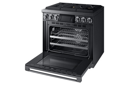 Dacor DOP36M96GPM 36" Pro Gas Range, Graphite Stainless Steel, Liquid Propane