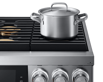 Dacor DOP36M96GLS 36" Pro Gas Range, Silver Stainless Steel, Natural Gas