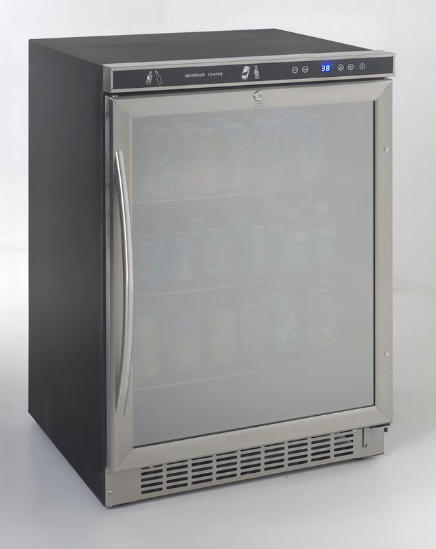 Avanti Beverage Cooler with Glass Door