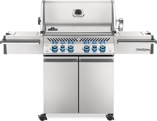 Napoleon Bbq PRO500RSIBPSS3 Prestige PRO 500 RSIB with Infrared Side and Rear Burners , Propane, Stainless Steel