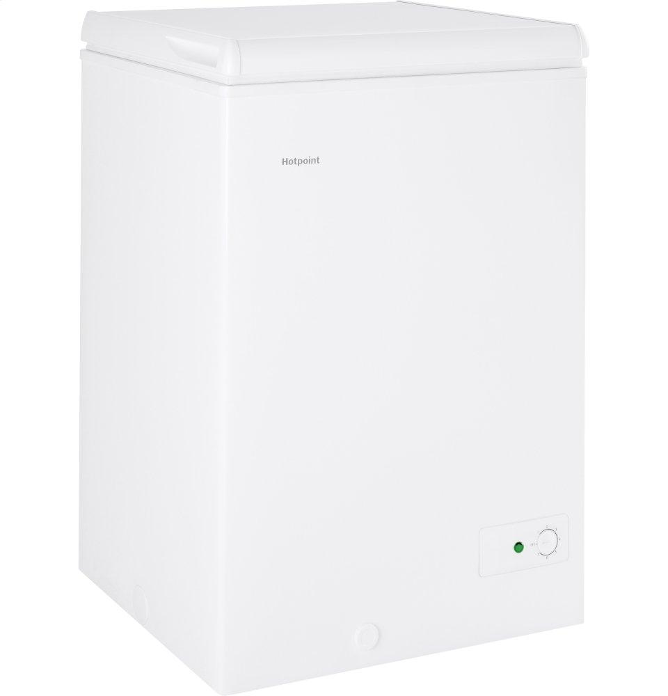 HCM4SMWW Hotpoint® 3.6 Cu. Ft. Manual Defrost Chest Freezer