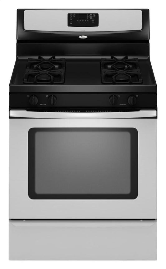 Whirlpool WFG361LVS 30-inch Self-Cleaning Freestanding Gas Range