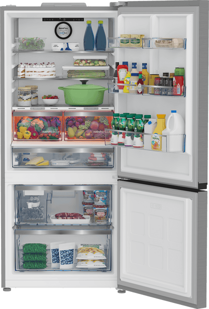 Beko BFBF30116SSIM 30" Bottom Freezer Refrigerator