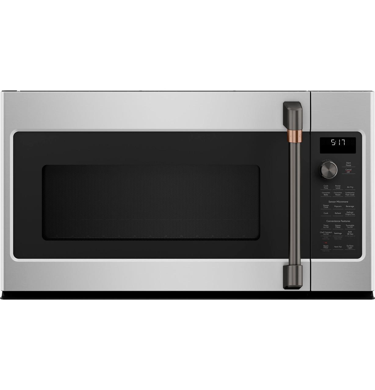 Cafe CVM517P2RS1 CAF(EBACK)™ 1.7 Cu. Ft. Convection Over-the-Range Microwave Oven